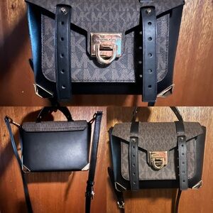 Used like new Michael Kors manhattan medium crossbody bag